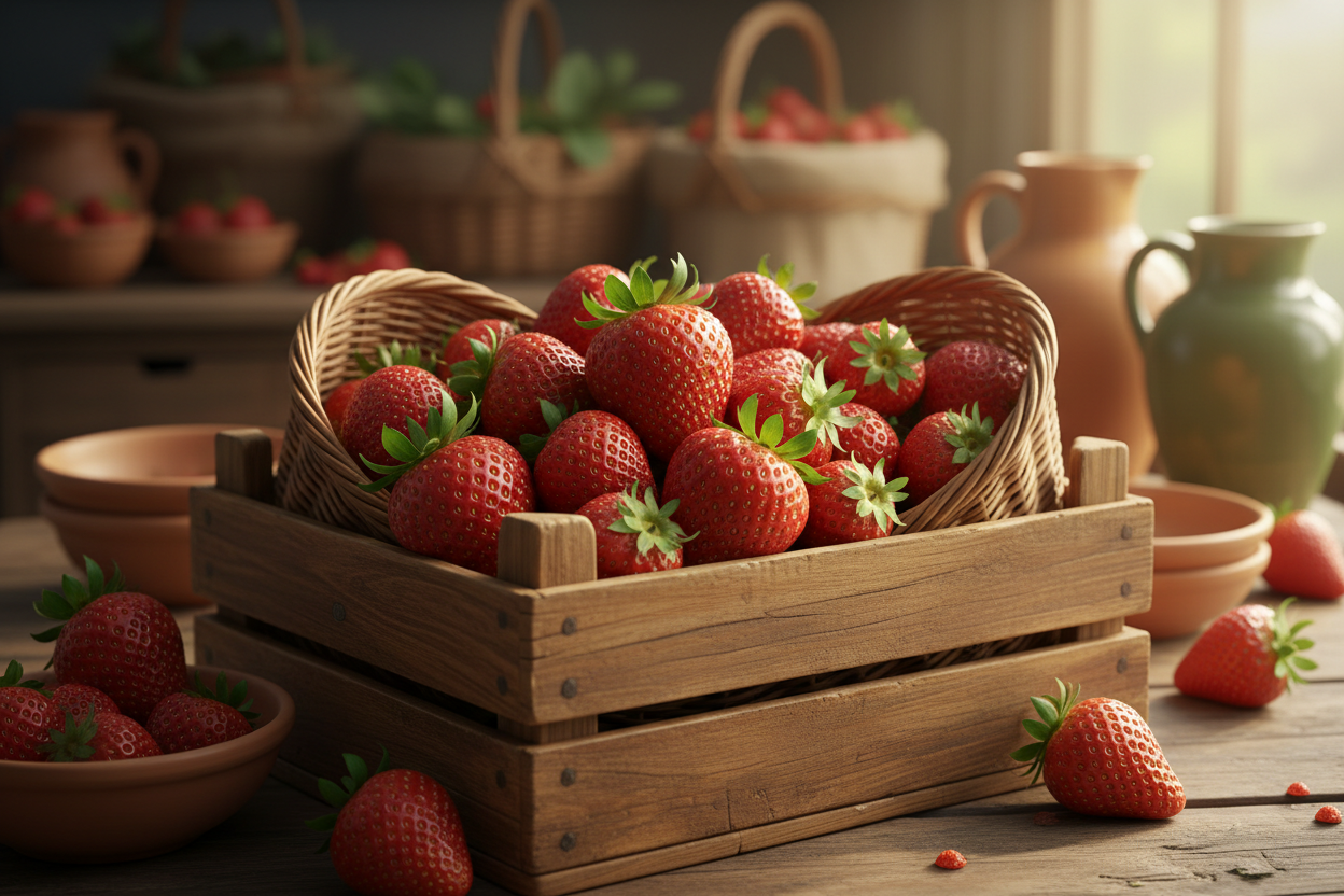 Strawberries - Build a box